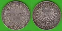 Frankfurt 1 Gulden toll erhalten -