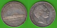 Bayern Geschichtsdoppeltaler Maximilian II. 1848-1864, Glaspalast, hübsch -