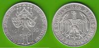 Weimarer Republik 5 Reichsmark 1000 Jahre Burg und Stadt Meißen -