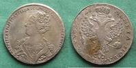 Russland Rubel Katharina I. 1725-1727, selten -