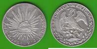 Mexiko 8 Reales Guanajuato, early date, hübsch -