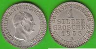 Preußen 1 Silbergroschen Friedrich Wilhelm IV. 1840-1861, hübsch -