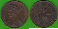 Hong Kong 1 Cent Victoria 1837-1901 -