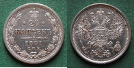 Russland 20 Kopeken hübsch