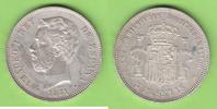 Spanien 5 Pesetas hübsch, selten in guter Qualität