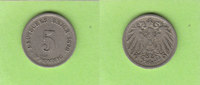 Kaiserreich 5 Pfennig