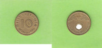 Drittes Reich 10 Reichspfennig seltener Jahrgang