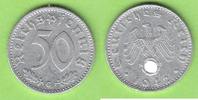 Drittes Reich 50 Reichspfennig seltener Jahrgang