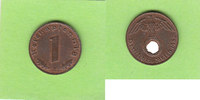 Drittes Reich 1 Reichspfennig hübsch