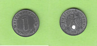 Drittes Reich 1 Reichspfennig toll erhalten