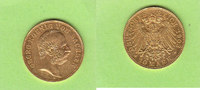 Sachsen 10 Mark GOLD, selten, hübsch