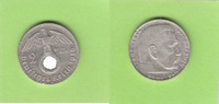 Drittes Reich 2 Reichsmark besserer Jahrgang