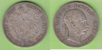 Österreich Doppelgulden hübsch