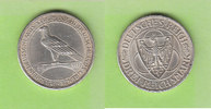 Weimarer Republik 3 Reichsmark Rheinlandräumung, sehr hübsch