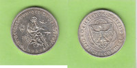 Weimarer Republik 3 Reichsmark Walther von der Vogelweide, selten