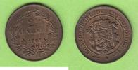 Luxemburg 2 1/2 Centimes Prachtexemplar