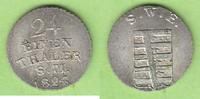 Sachsen-Weimar-Eisenach 1/24 Taler toll erhalten, selten in dieser Qualität
