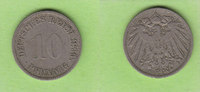 Kaiserreich 10 Pfennig besserer Jahrgang