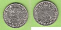 Weimarer Republik 50 Reichspfennig seltener Jahrgang -
