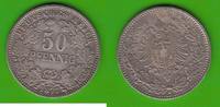 Kaiserreich 50 Pfennig seltene Prägestätte, hübsch -