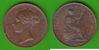 Großbritannien Halfpenny Victoria 1837-1901, toll erhalten -