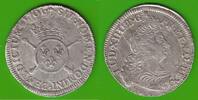 Frankreich 1/2 Ecu aux insignes Ludwig XIV. 1643-1715, Dijon, Überprägung, sehr hübsch -