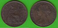 Großbritannien Half Penny Victoria 1837-1901, hübsch -