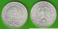 Weimarer Republik 5 Reichsmark Eichbaum, sehr hübsch -
