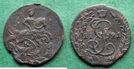 Russland Denga Katharina II. 1762-1796, hübsch -