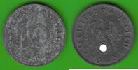 Drittes Reich 10 Reichspfennig hübsch -