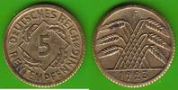 Weimarer Republik 5 Rentenpfennig hübsch, selten -
