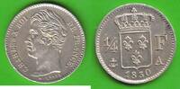 Frankreich 1/4 Franc Charles X. 1824-1830, toll erhalten -