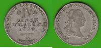 Hessen-Kassel 1/4 Taler Wilhelm IX. 1785-1803, selten -