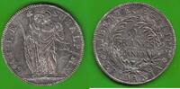 Italien Subalpine Republik 5 Francs toll erhalten, selten in dieser guten Qualität -