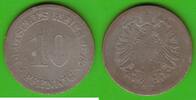 Kaiserreich 10 Pfennig seltene Ausgabe -