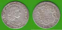 Brandenburg-Preußen 1/3 Taler Friedrich Wilhelm 1640-1688, Minden, hübsch -