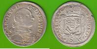 Württemberg 15 Kreuzer Karl Eugen 1744-1793, toll erhalten -