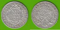 Sayn-Altenkirchen 12 Kreuzer Karl Wilhelm Friedrich von Brandenburg-Ansbach 1741-1757, hübsch -