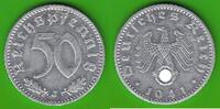 Drittes Reich 50 Reichspfennig hübsch, bessere Ausgabe -