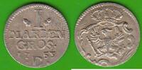Brandenburg-Preußen 1 Mariengroschen Friedrich II. der Große 1740-1786, Aurich, sehr hübsch -