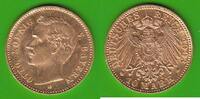 Bayern 10 Mark GOLD, Otto 1886-1913, toll erhalten -