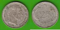 Dänemark 25 Öre Christian IX. 1863-1906 -