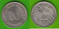 Kaiserreich 10 Pfennig toll erhalten -