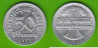Weimarer Republik 50 Pfennig toll erhalten -