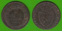 Nassau 1/4 Kreuzer Wilhelm 1816-1839 -