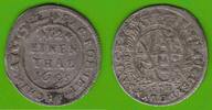Sachsen 1/12 Taler Friedrich August I. der Starke 1694-1733, Leipzig -