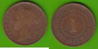 Straits Settlements 1 Cent Victoria 1837-1901, Soho mint -