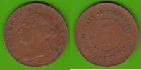 Straits Settlements 1 Cent Victoria 1837-1901 -