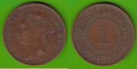 Straits Settlements 1 Cent Victoria 1837-1901 -