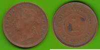 Straits Settlements 1 Cent Victoria 1837-1901, Heaton mint, der erste Jahrgang -